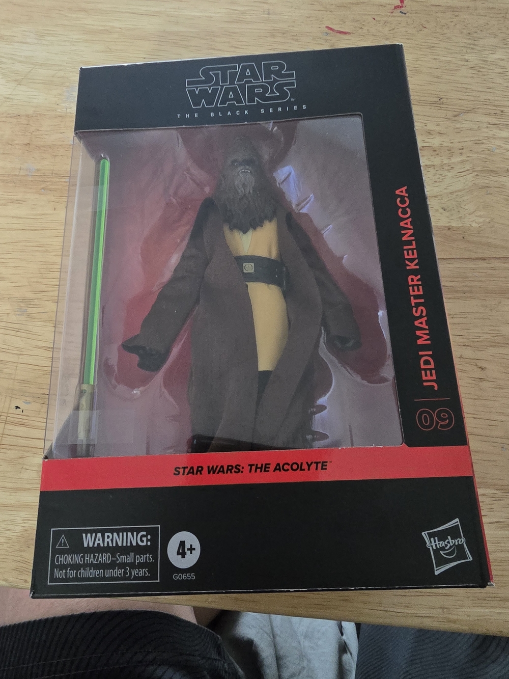 Hasbro Star Wars Black Series Chewbacca Boxed Packaging - Black, Red, Gray